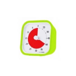 PETIT TIME TIMER MOD VERT - 7.5 CM X 7.5 CM (60 MINUTES)